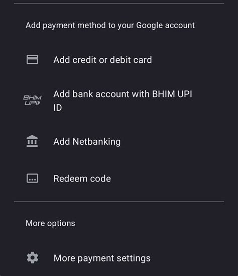 How to add, remove, or edit your Google Play payment method.